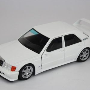 1/18 1990 Mercedes Benz 190E Evo2 Beyaz Diecast Araba, Solido 1801007
