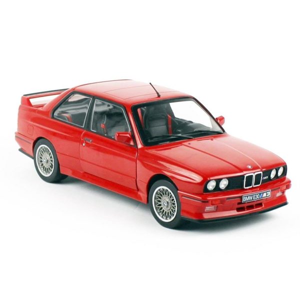 1/18 1990 Bmw M3 E30 Sport Evo Kırmızı Diecast Araba, Solido 1801502