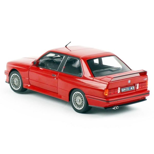 1/18 1990 Bmw M3 E30 Sport Evo Kırmızı Diecast Araba, Solido 1801502 - Görsel 3