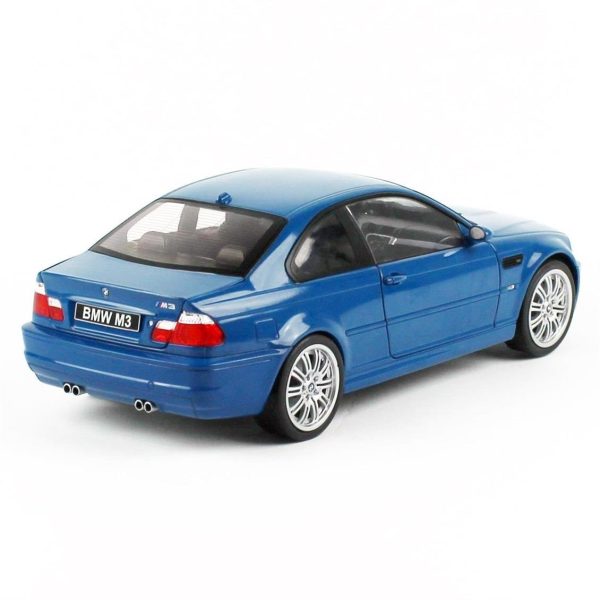 1/18 2000 Bmw M3 (E46) Mavi Diecast Araba, Solido 1806502 - Görsel 4