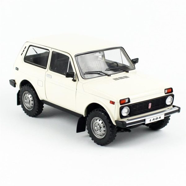 1/18 1980 Lada Niva Krem Beyaz Diecast Araba, Solido 1807301