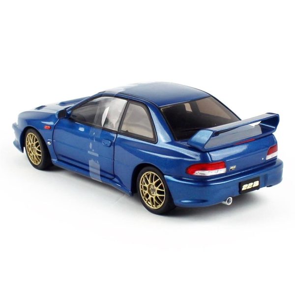 1/18 1998 Subaru Impreza 22b Mavi Diecast Araba, Solido 1807401 - Görsel 3