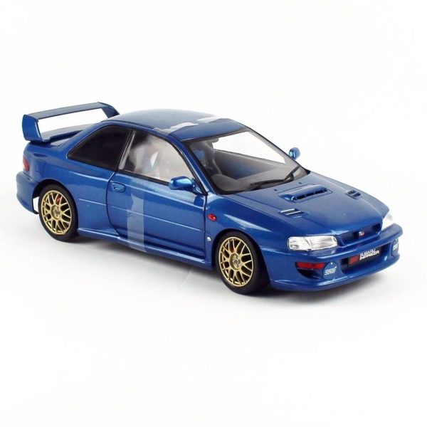 1/18 1998 Subaru Impreza 22b Mavi Diecast Araba, Solido 1807401