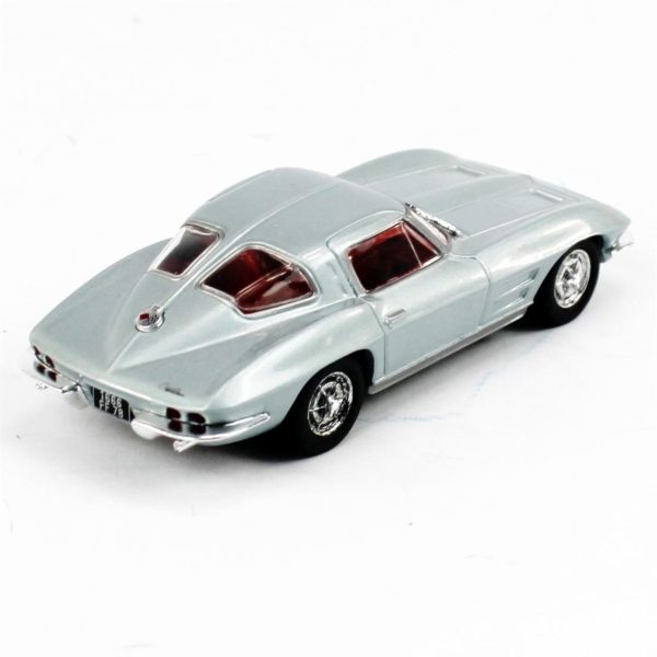 1/43 Chevrolet Corvette Stingray Gri Diecast Araba, Solido 4400800 - Görsel 4