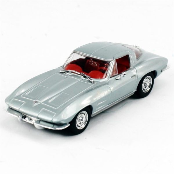 1/43 Chevrolet Corvette Stingray Gri Diecast Araba, Solido 4400800 - Görsel 2