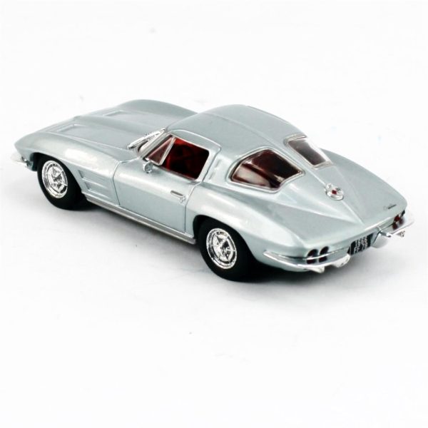1/43 Chevrolet Corvette Stingray Gri Diecast Araba, Solido 4400800 - Görsel 3