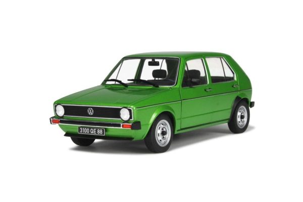 1/18 1983 Volkswagen Golf-Yeşil-Diecast Araba, Solido 1800203