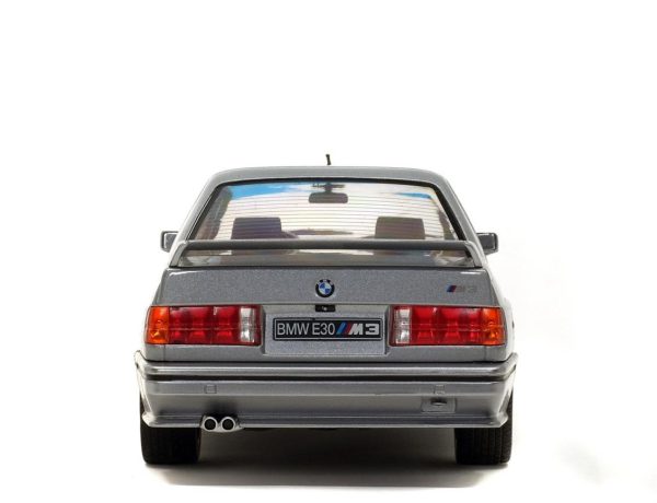 1/18 1990 Bmw M3 E30-Metalik Gri-Diecast Araba, Solido 1801506 - Görsel 2