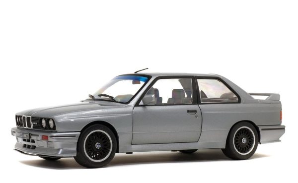 1/18 1990 Bmw M3 E30-Metalik Gri-Diecast Araba, Solido 1801506