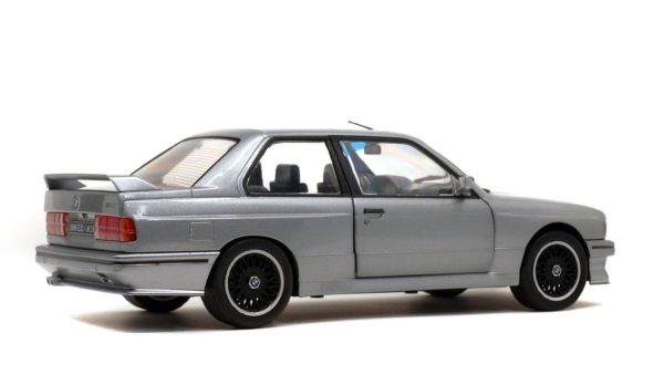1/18 1990 Bmw M3 E30-Metalik Gri-Diecast Araba, Solido 1801506 - Görsel 3