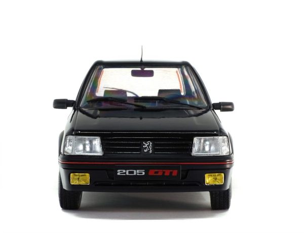 1/18 1990 Peugeot 205 GTI Mk.2 1.9L-Siyah-Diecast Araba, Solido 1801707 - Görsel 6