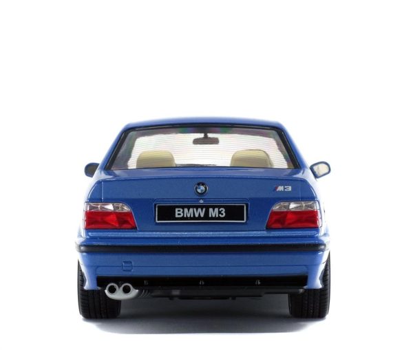 1/18 1992 Bmw M3 E36-Mavi-Diecast Araba, Solido 1803901 - Görsel 3
