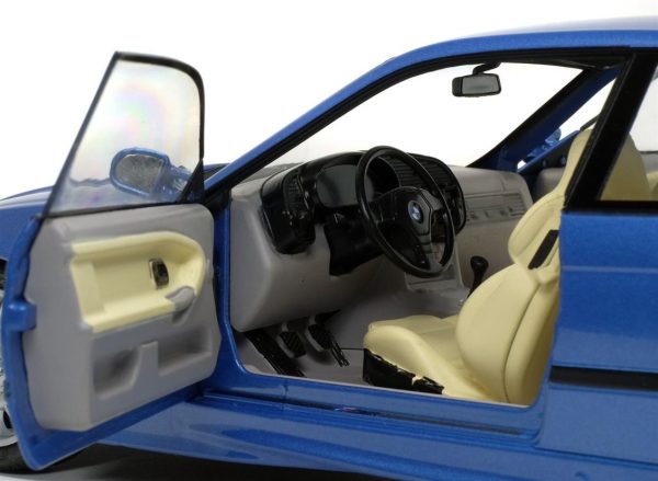 1/18 1992 Bmw M3 E36-Mavi-Diecast Araba, Solido 1803901 - Görsel 8
