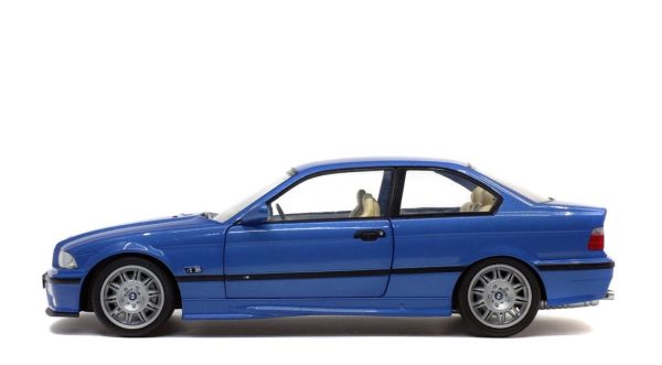 1/18 1992 Bmw M3 E36-Mavi-Diecast Araba, Solido 1803901 - Görsel 2