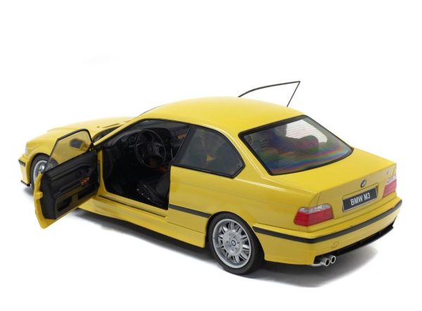 1/18 1992 Bmw M3 E36-Sarı-Diecast Araba, Solido 1803902 - Görsel 7
