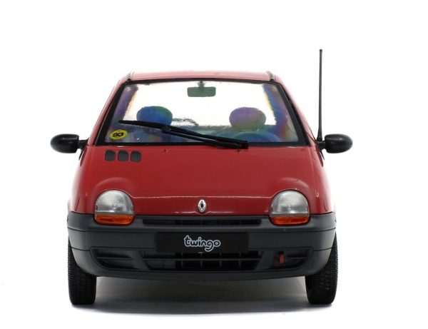 1/18 1993 Renault Twingo Mk1-Kırmızı-Diecast Araba, Solido 1804002 - Görsel 5