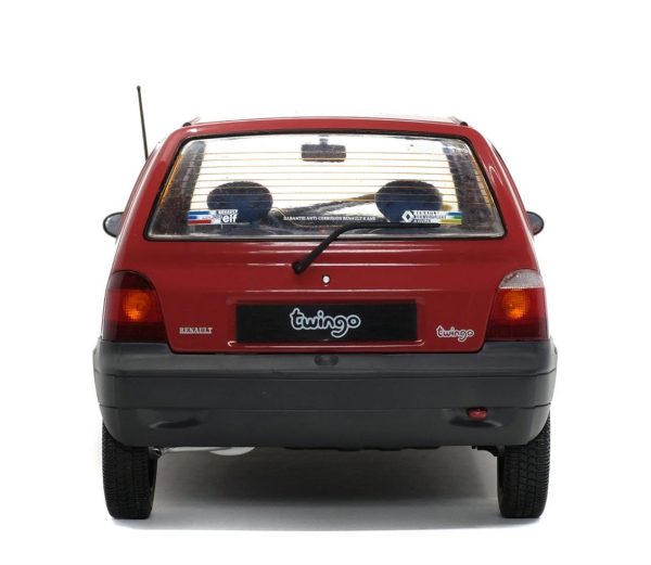 1/18 1993 Renault Twingo Mk1-Kırmızı-Diecast Araba, Solido 1804002 - Görsel 3