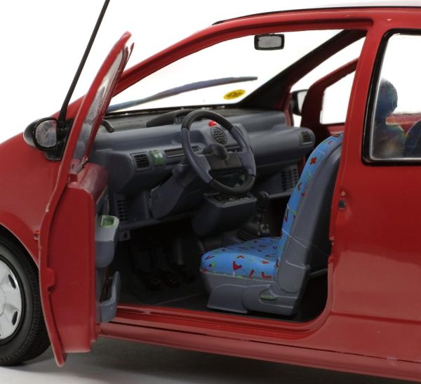 1/18 1993 Renault Twingo Mk1-Kırmızı-Diecast Araba, Solido 1804002 - Görsel 8