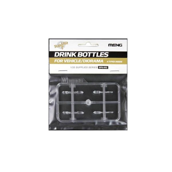 1/35 İçki Şişeleri 4 Adet Maketi, Meng SPS-002