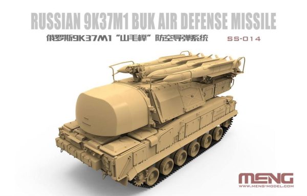 1/35 Rus 9K37M1 BUK Hava Savunma Füze Sistemi Maketi, Meng SS014 - Görsel 3