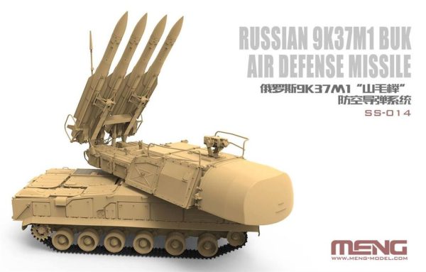 1/35 Rus 9K37M1 BUK Hava Savunma Füze Sistemi Maketi, Meng SS014 - Görsel 2