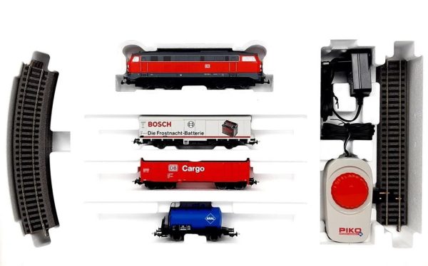 Starter Set Freight Train Db Cargo A-Track W. Railbed, Piko 57154 - Görsel 2