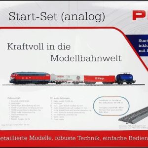 Starter Set Freight Train Db Cargo A-Track W. Railbed, Piko 57154