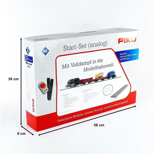 Starter Set Freight Train Db A-Track W. Railbed, Piko 57113 - Görsel 5