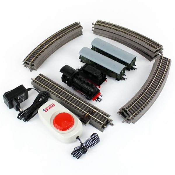 Starter Set Passenger Train Db With Steam Loco + Tender A-Track W. Railbed, Piko 57112 - Görsel 2