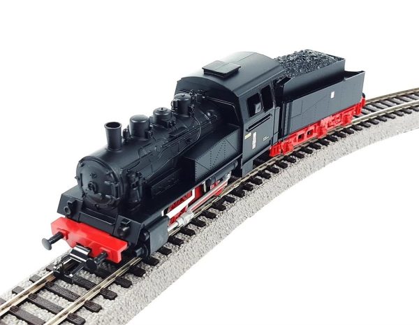Starter Set Passenger Train With Steam Loco Pkp A-Track W. Railbed, Piko 97933 - Görsel 3