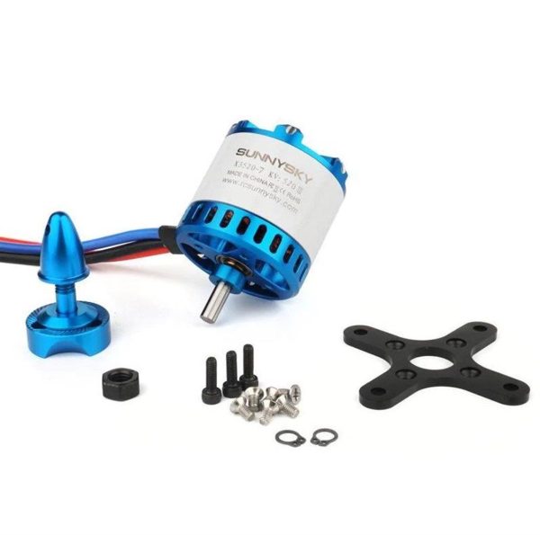 Sunnysky X Series V3 X3520 V3-560 Kv Brushless Motors - Görsel 4