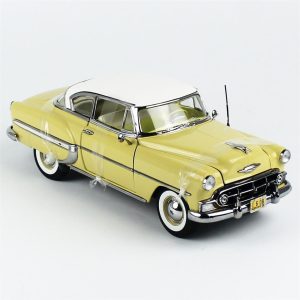 1/18 1953 Chevrolet Bel Air Hard Top Coupe Altın Rengi Diecast Araba, Sunstar 1608