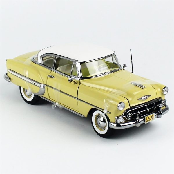 1/18 1953 Chevrolet Bel Air Hard Top Coupe Altın Rengi Diecast Araba, Sunstar 1608