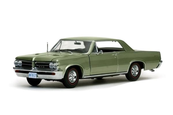 1/18 1964 Pontiac GTO Çam Yeşili Diecast Araba, Sunstar 1827