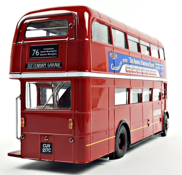1/24 1986 Routemaster Arriva Kırmızı Diecast Otobüs Modeli, Sunstar 2941 - Görsel 4