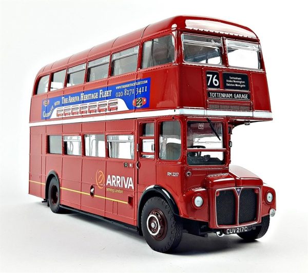 1/24 1986 Routemaster Arriva Kırmızı Diecast Otobüs Modeli, Sunstar 2941 - Görsel 2