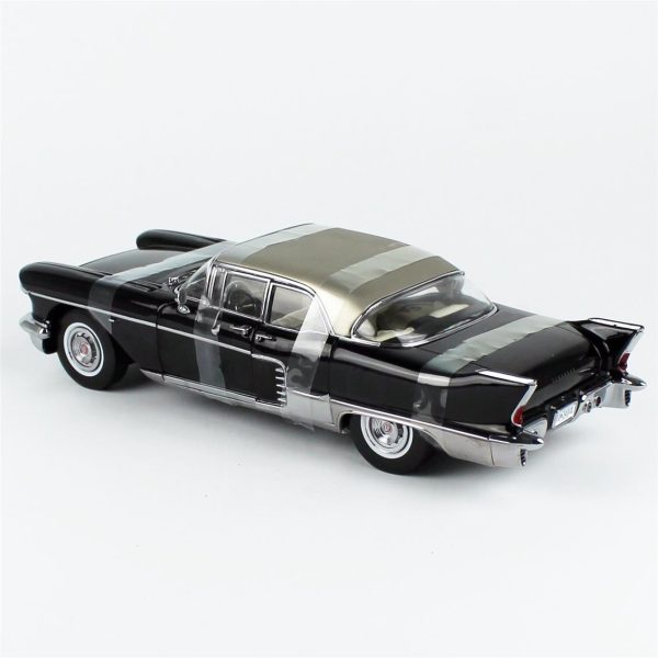 1/18 1957 Cadillac Eldorado Brougham Abanoz Siyahı Diecast Araba, Sunstar 4001 - Görsel 3