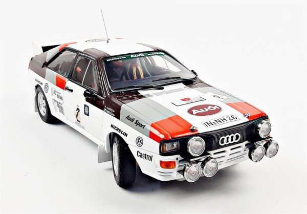 1/18 Audi Quattro A2 H.Mikkola/A.Hertz Winner Rally Argentina 1983 Diecast Araba, Sunstar 4250 - Görsel 2