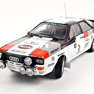 1/18 Audi Quattro A2 H.Mikkola/A.Hertz Winner Rally Argentina 1983 Diecast Araba, Sunstar 4250
