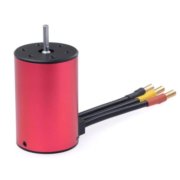 3660 Su Geçirmez 3100KV Fırçasız Motor -Kırmızı Seri, Surpass SP-036600-05 - Görsel 4