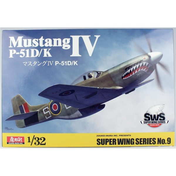1/32 Mustang IV Savaş Uçağı Maketi, SWS 3209