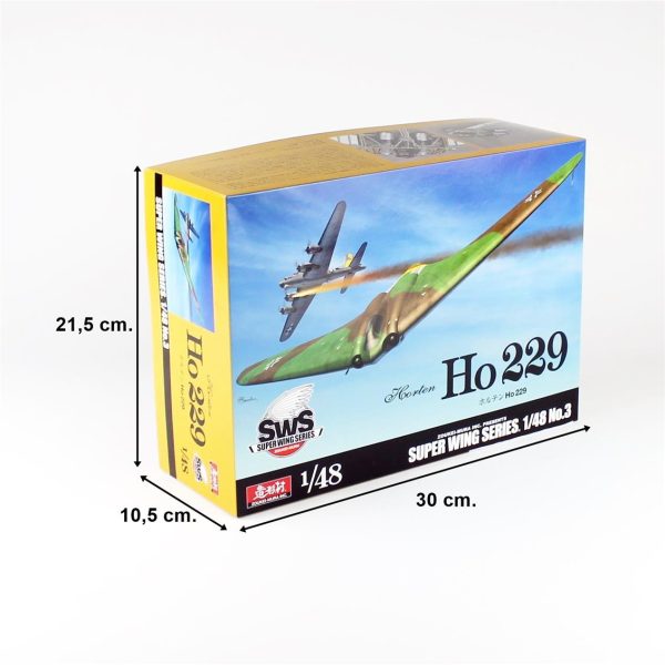 1/48 Horten Ho 229 Savaş Uçağı Maketi, SWS 4803 - Görsel 5