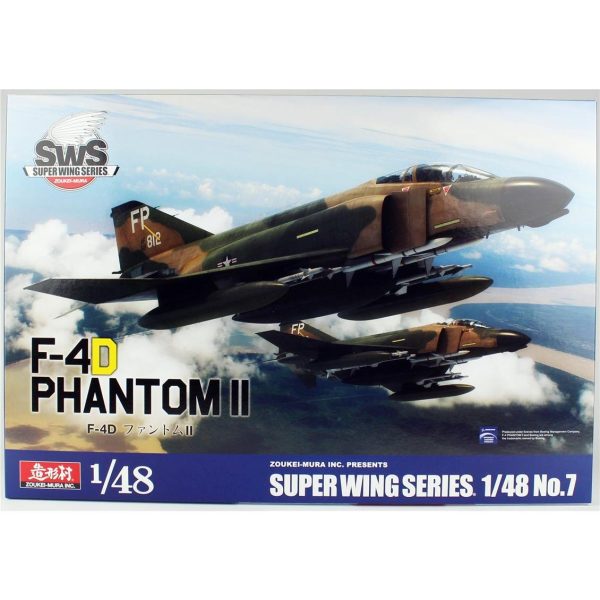 1/48 F-4D Phantom II Savaş Uçağı Maketi, SWS 4807