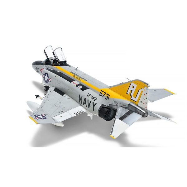 1/48 F-4J Phantom II (Navy) Savaş Uçağı Maketi, SWS 4809 - Görsel 3