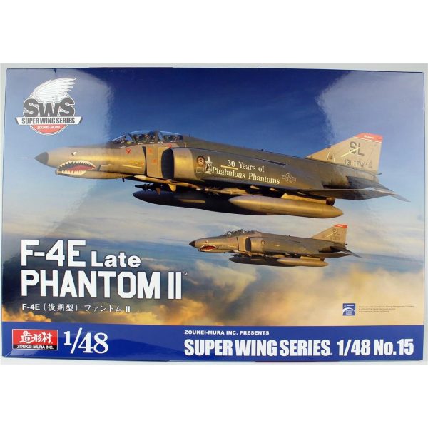 1/48 F-4E Late Phantom II Savaş Uçağı Maketi, SWS 4815