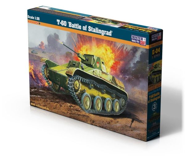 1/35 T-60 (Stalingrad Savaşı) Tank Maketi, Mister Craft E004