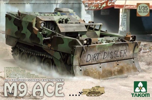 1/35 M9 ACE Askeri Araç Maketi, Takom 2020