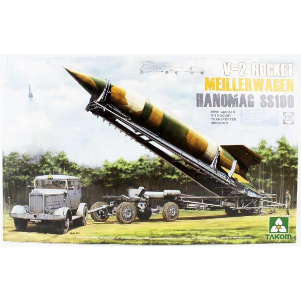 1/35 V-2 Rocket Rampası ve Hanomag SS100 Kamyonu Maketi, Takom 2030