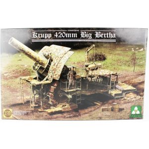 1/35 Alman İmparatorluğu 420mm Big Bertha Obüsü Maketi, Takom 2035