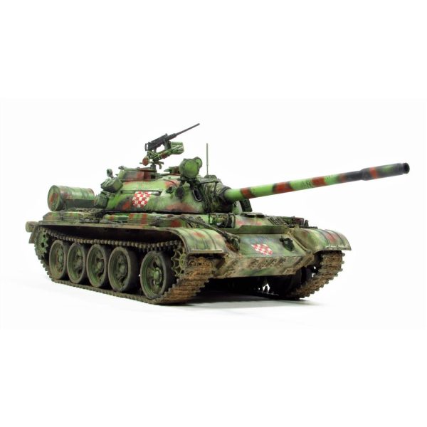 1/35 Rus Orta Sınıf Tankı T-55 A (3 in 1) Maketi, Takom 2056 - Görsel 2